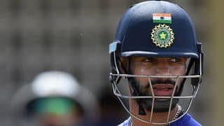 India vs South Africa: Shikhar Dhawan doubtful for 1st Test India vs South Africa: Shikhar Dhawan doubtful for 1st Test